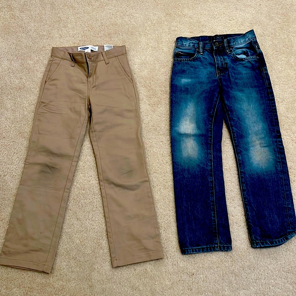 2 pairs of size 7 youth pants